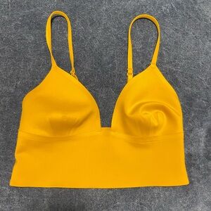 Free People Yellow Bralette